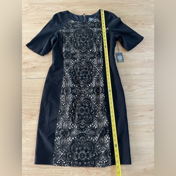 Vince Camuto Sheath Midi Quarter Sleeve Dress Size 14 - Picture 12 of 13